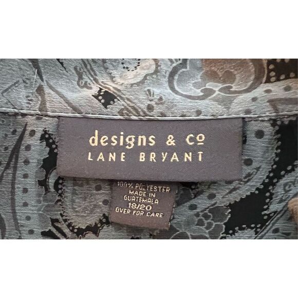 Designs & Co Lane Bryant Sheer Blouse, size 18/20 - Picture 15 of 15